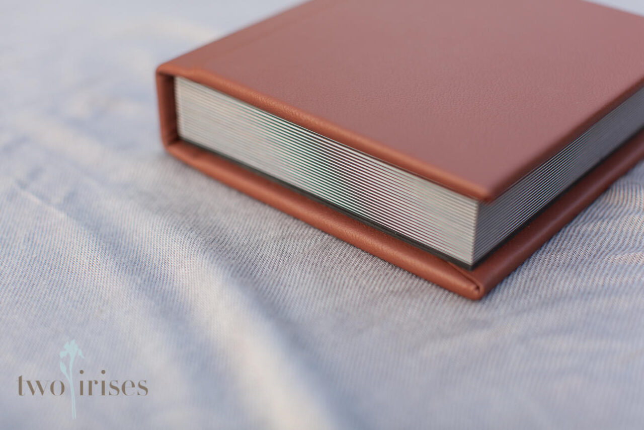 Cow Track Ranch leather album