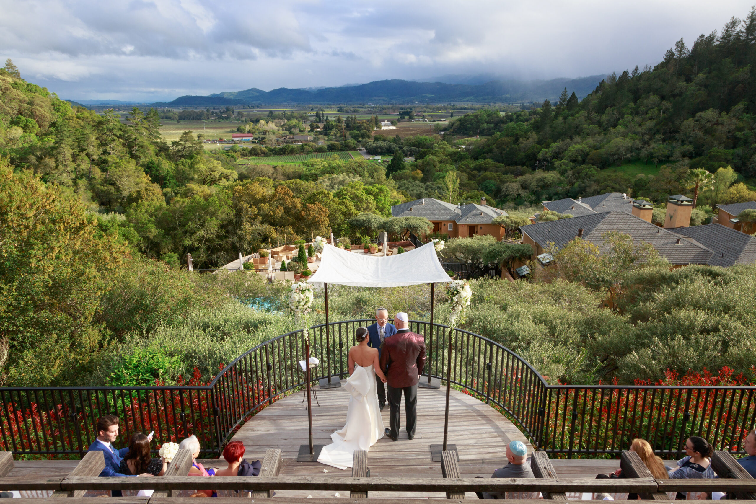 Auberge du Soleil wedding